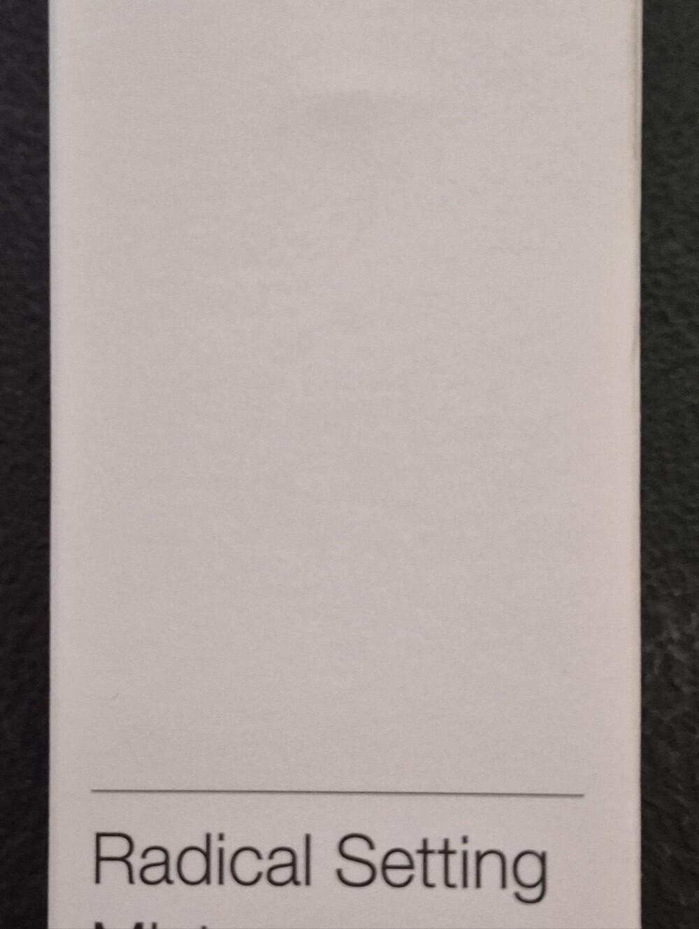 Radical Setting Mount - White